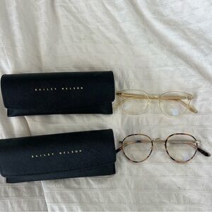 BAILEY NELSON. Unisex. Blue light filter glasses. 2 pair (or sold seperately)